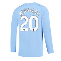 Fotballdrakt Herre Manchester City Bernardo Silva #20 Hjemmedrakt 2023-24 Langermet